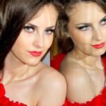 Jaka szminka do łososiowej sukienki